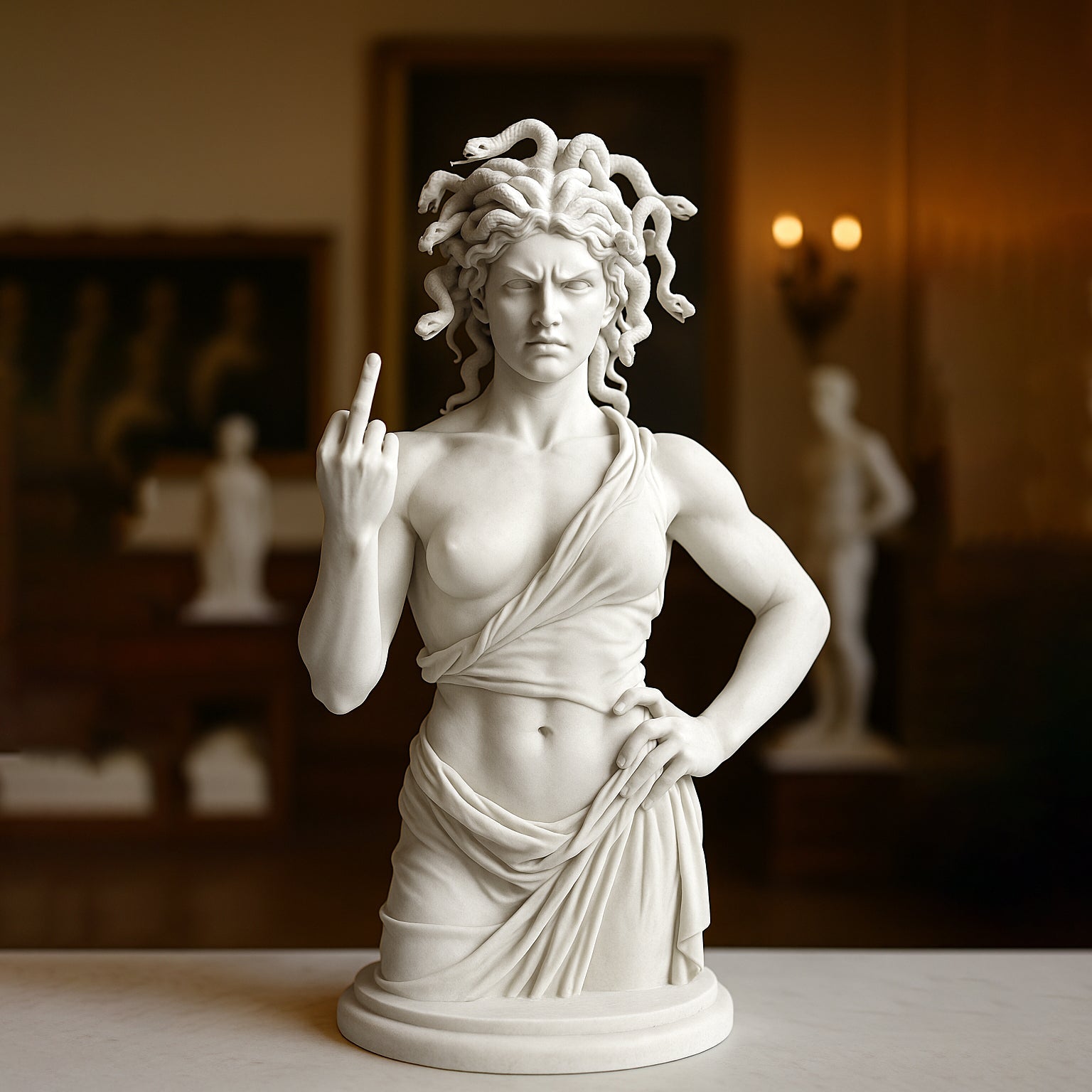 Venus with Attitude – The Original ‘Talk to the Hand’ Icon!