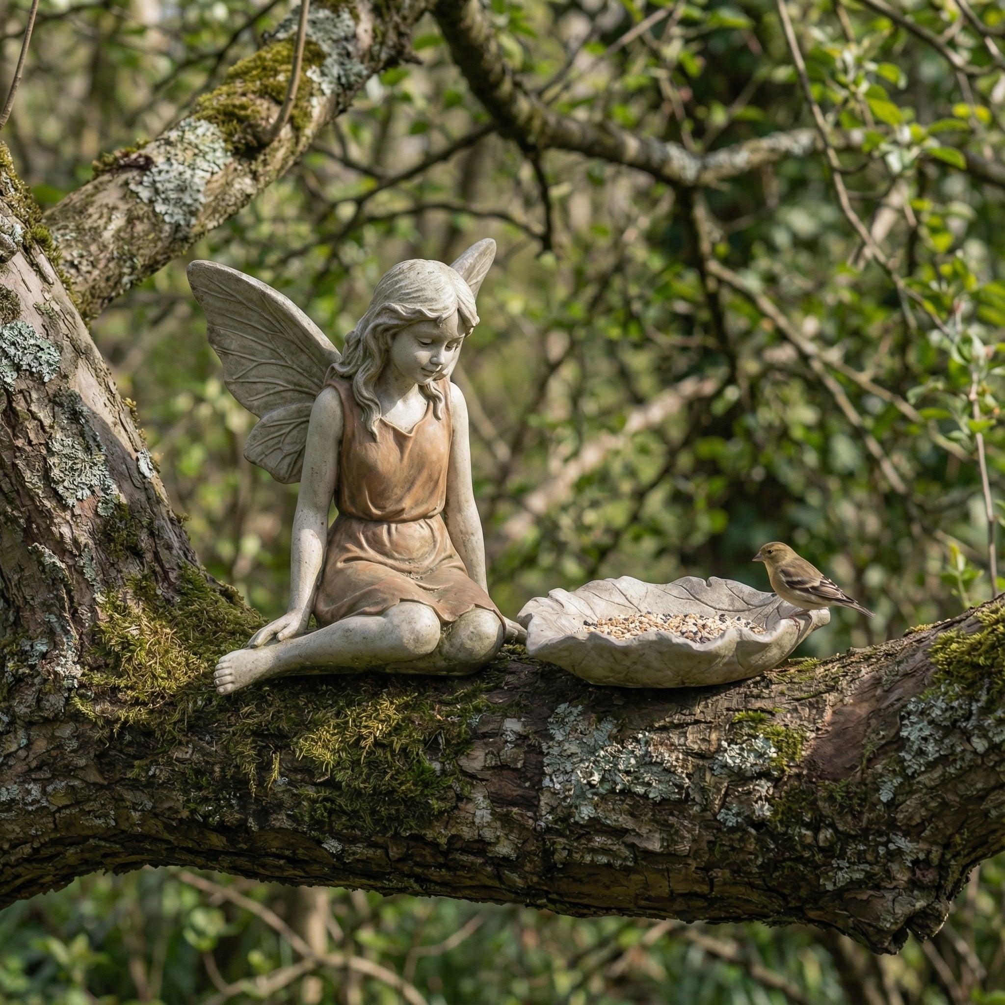 Quiet Fairy Feeder - A Gentle Neighbor for the Birds in Your Garden