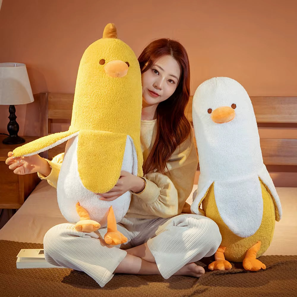 Banana Duck Plush Toy Pillow