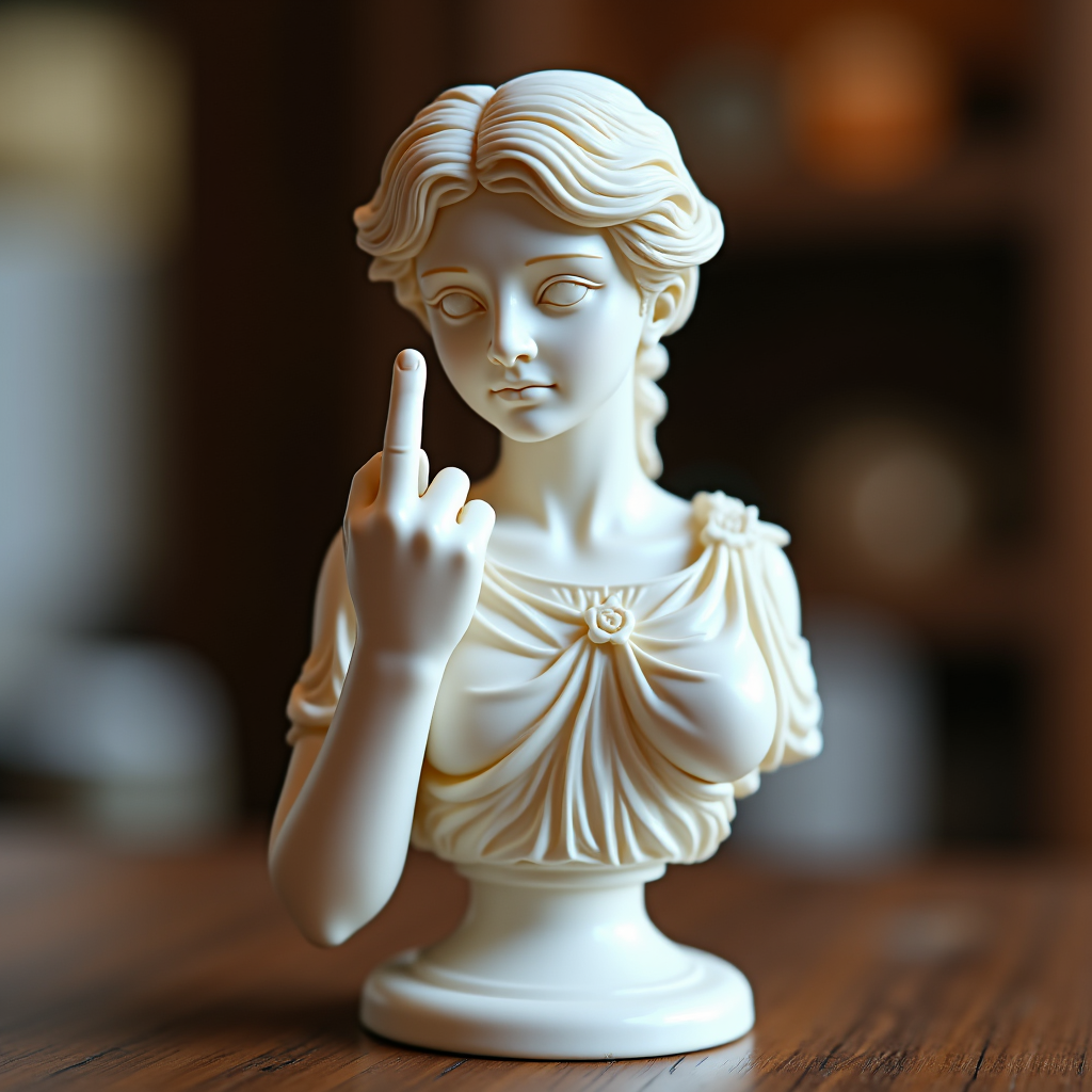 Venus with Attitude – The Original ‘Talk to the Hand’ Icon!