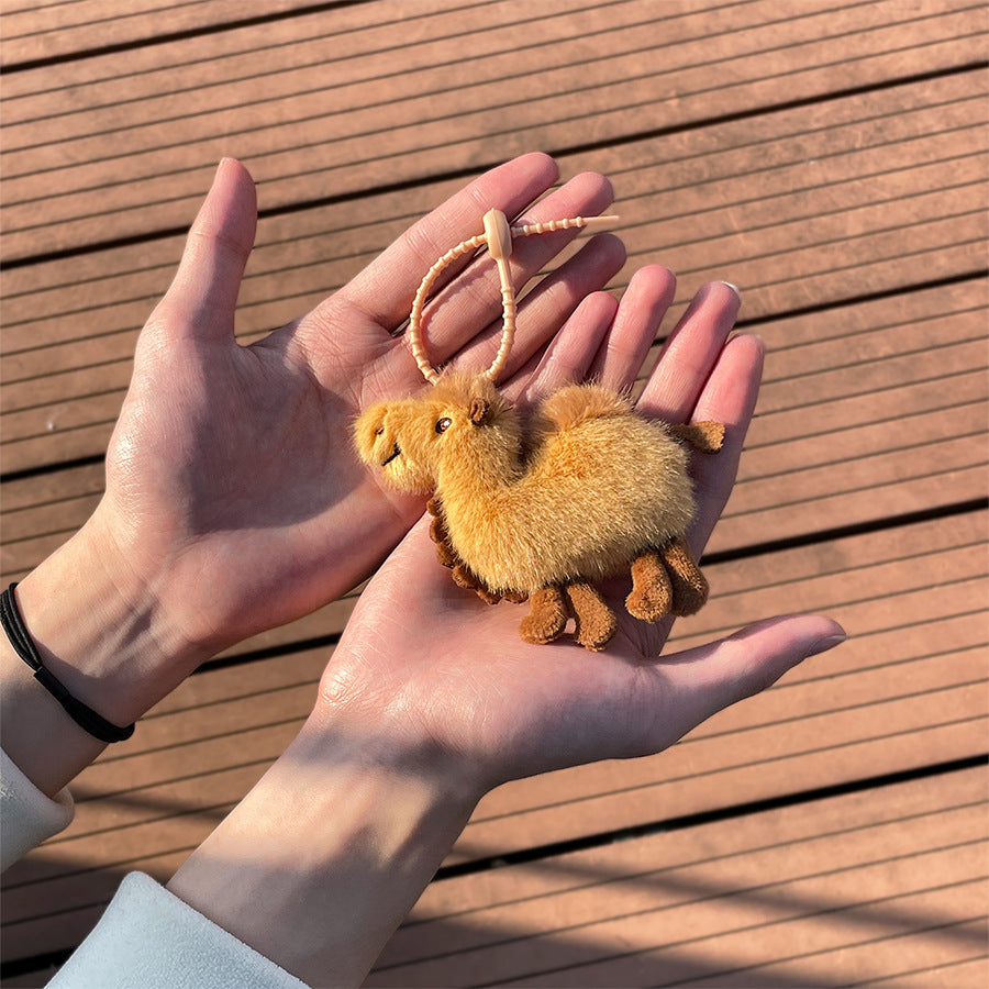Celebrant Cute Desert Camel Plush Doll Pendant