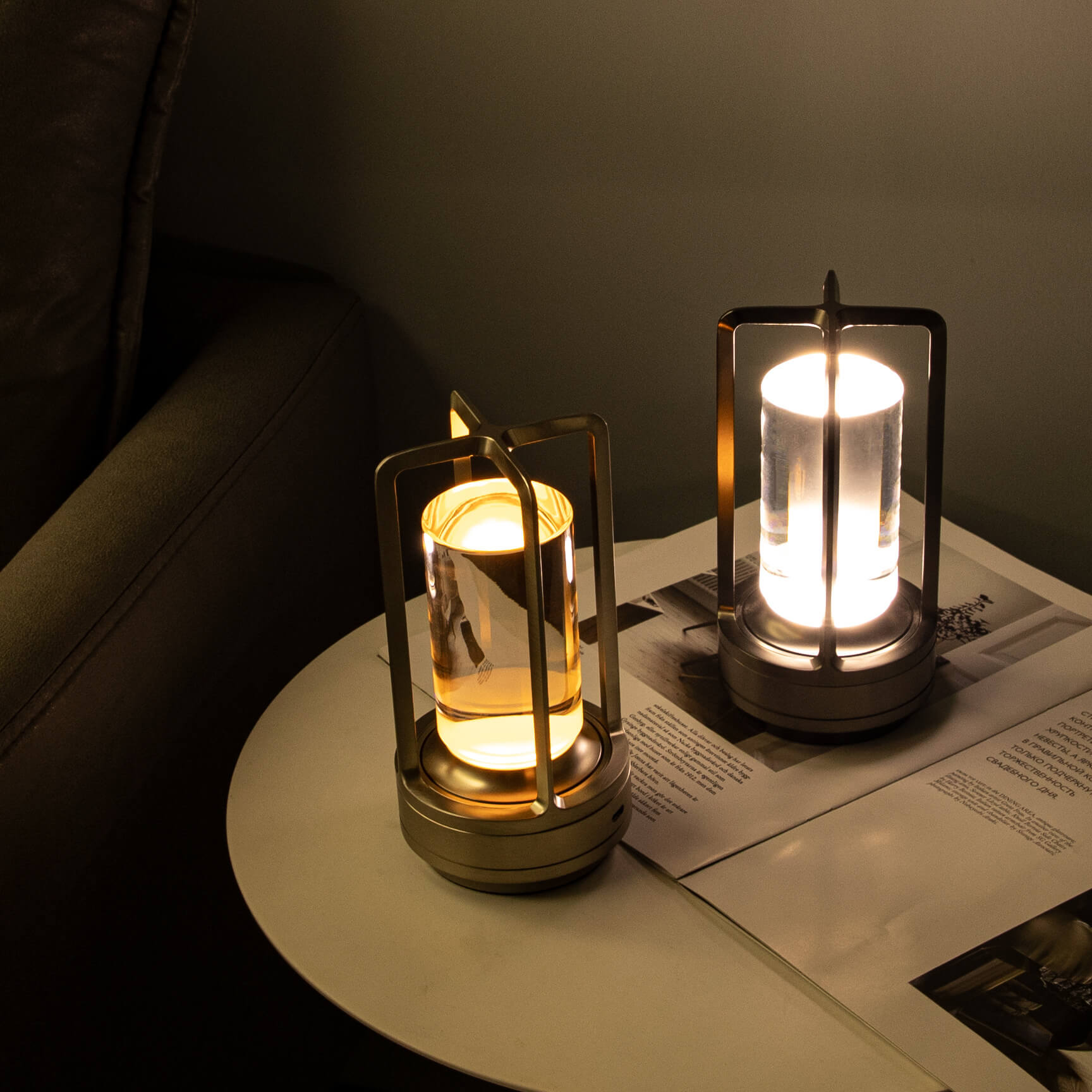 Cross Camping Table Lamp