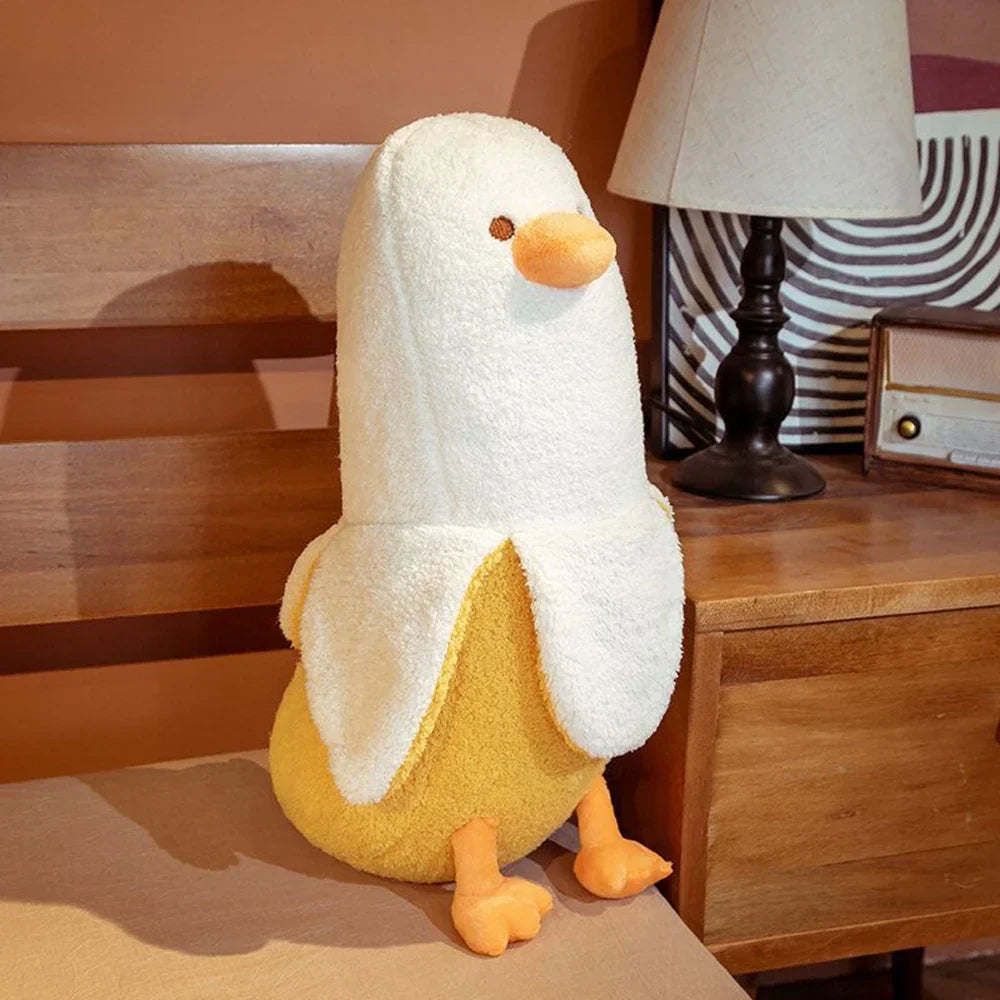 Banana Duck Plush Toy Pillow