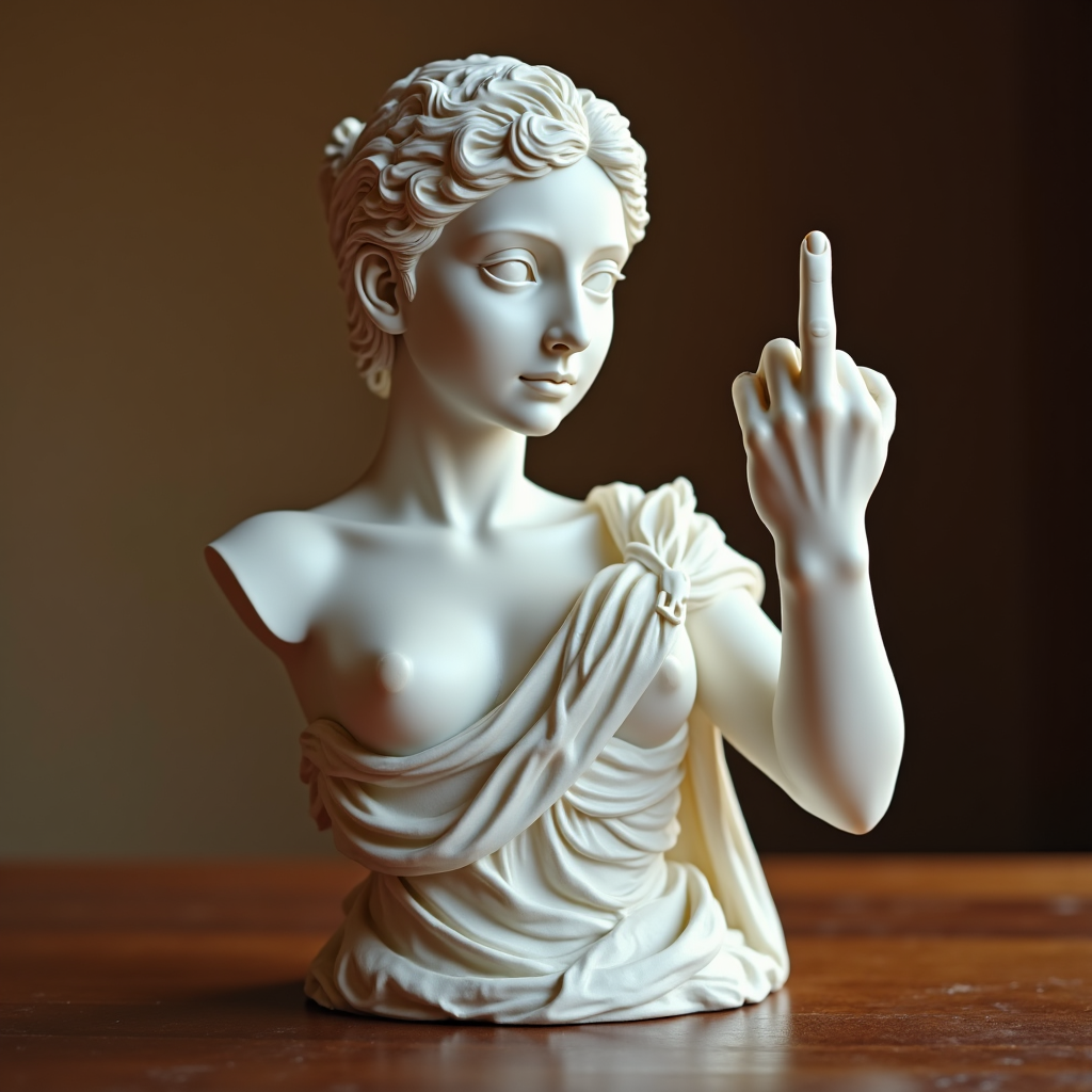 Venus with Attitude – The Original ‘Talk to the Hand’ Icon!