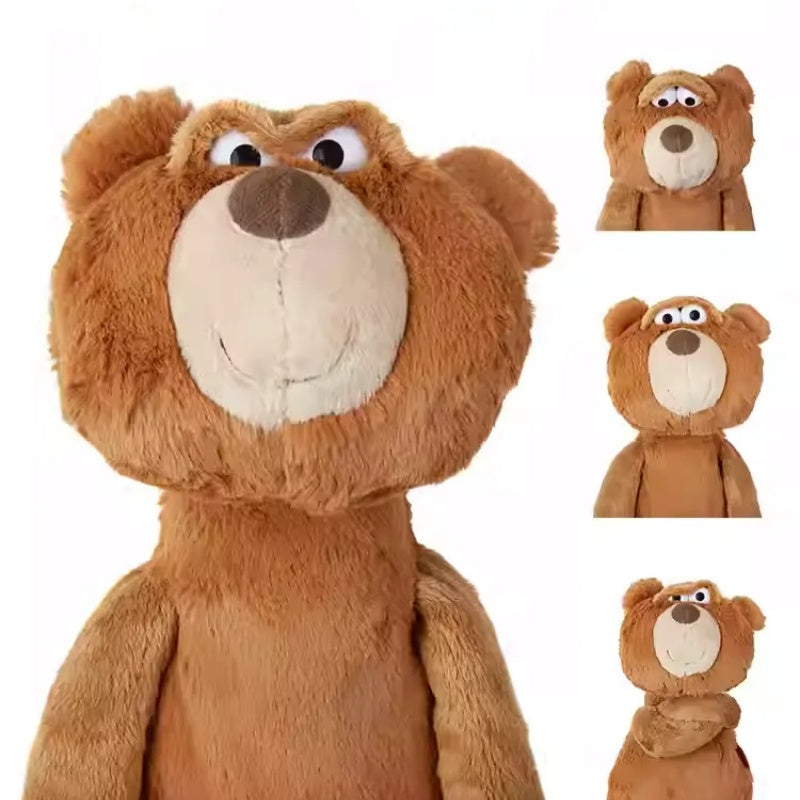 Big-Eyed Expressive Bear Plush Toy