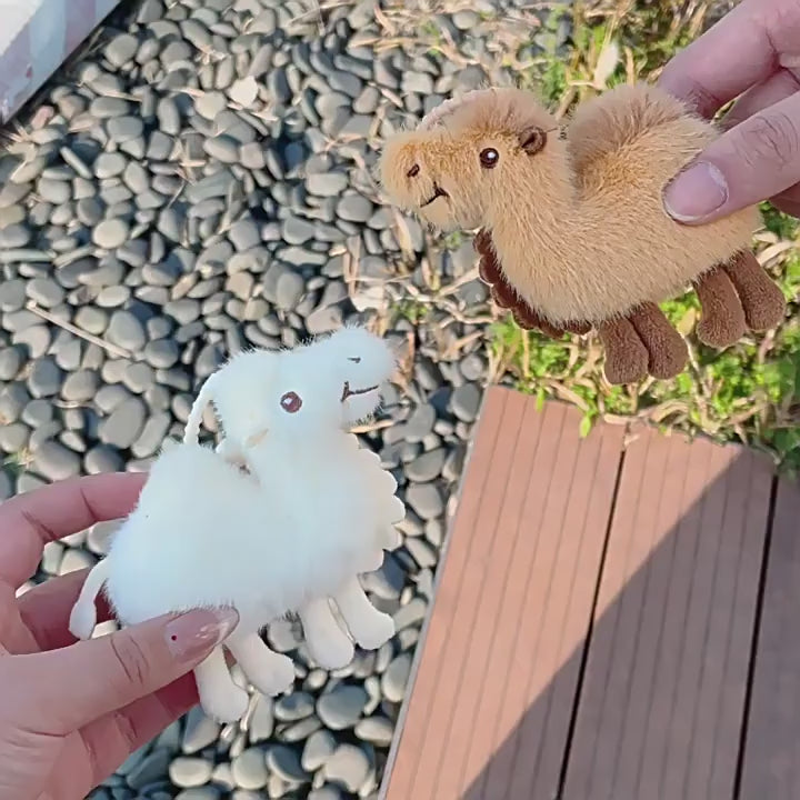 Celebrant Cute Desert Camel Plush Doll Pendant